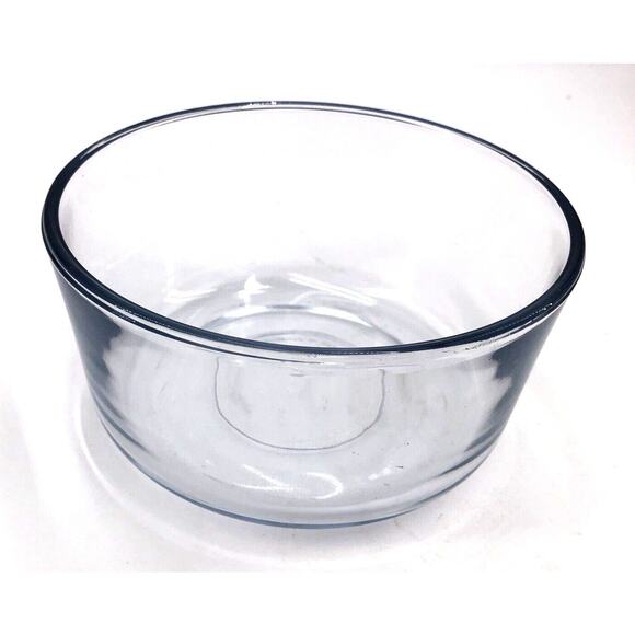 Anchor Hocking Mixing Bowl Prep Small Round Clear Glass 1 QT 4 Cups - Picture 2 of 10